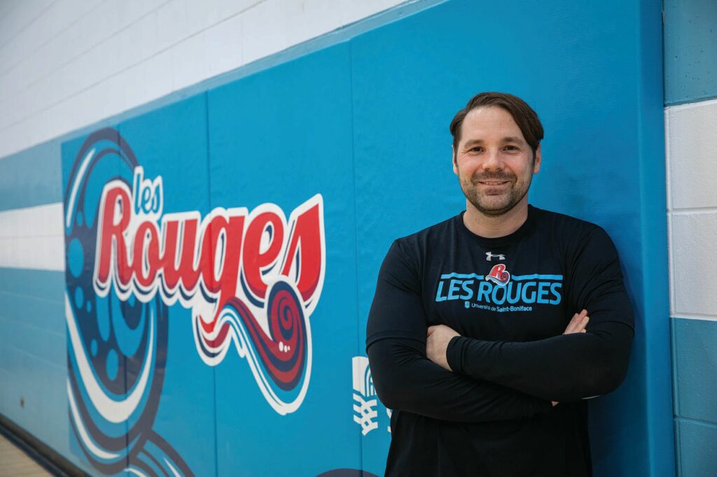 Eric Lemoine, directeur adjoint des activités sportives et récréatives de l’USB. Photo : Marta Guerrero