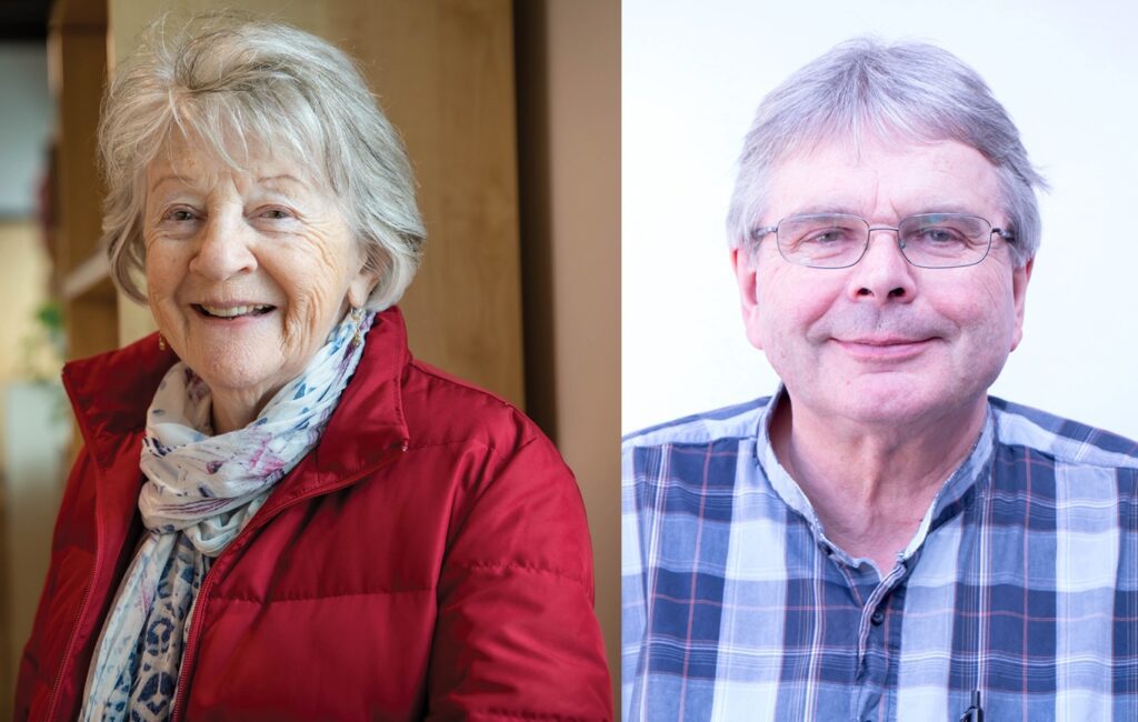 Maria Chaput et Bernard Bocquel admis à l'Ordre du Canada, parmi quatre Manitobains, en ce 29 décembre 2022. Photo : Archives La Liberté