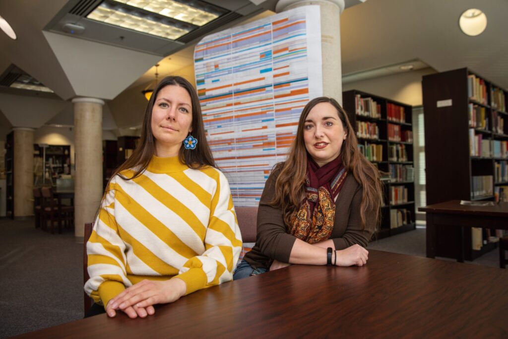 Janelle Delorme et Janet LaFrance