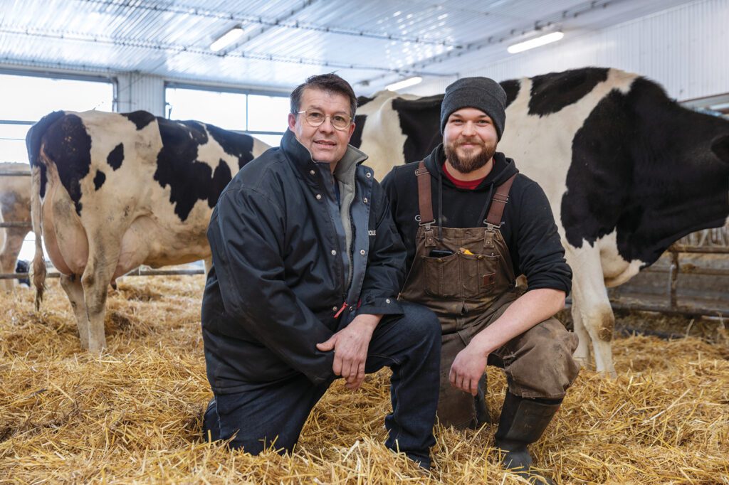 Alain Philippot et son fils Nicolas